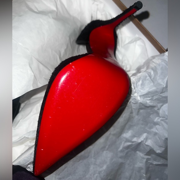 Christian Loboutin Iriza 100 in black - Picture 7 of 8